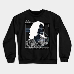 Smiling through it all version 5 Crewneck Sweatshirt